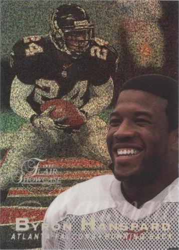 1997 Flair Showcase Byron Hanspard #61