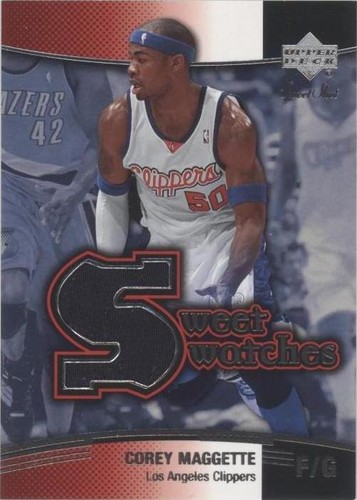 2004-05 Upper Deck Sweet Shot - Corey Maggette #SW-CM