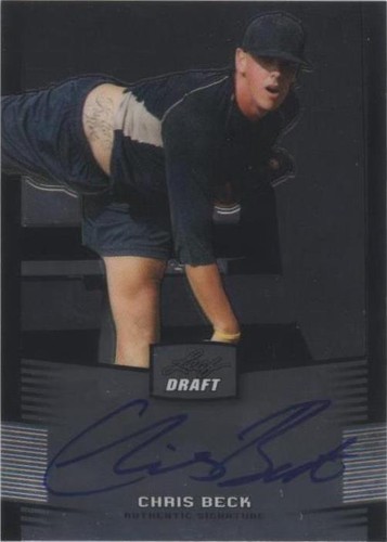 2012 Leaf Metal Draft - Chris Beck #BA-CB1