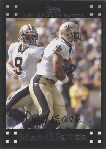2007 Topps Deuce McAllister #85