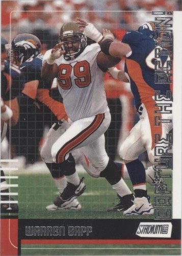 2000 Stadium Club Warren Sapp #CA27