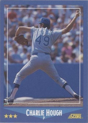 1988 Score - Charlie Hough #140