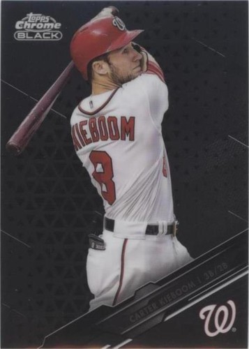 2020 Topps Chrome Black - Carter Kieboom #76