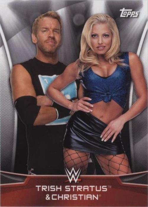 2016 Topps WWE Divas Revolution - Christian Trish Stratus #5