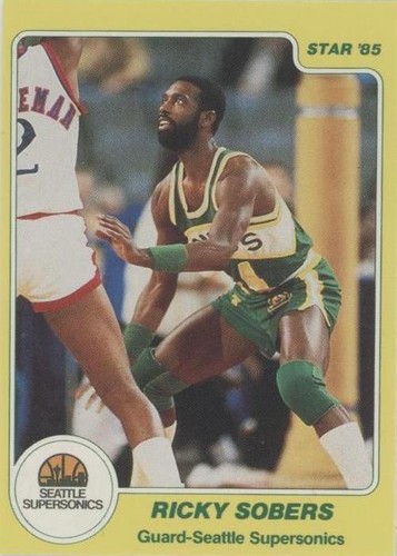 1984-85 Star - Ricky Sobers #121