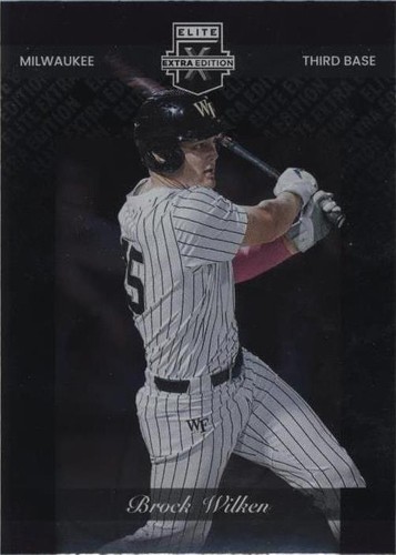 2023 Panini Elite Extra Edition - Brock Wilken #166