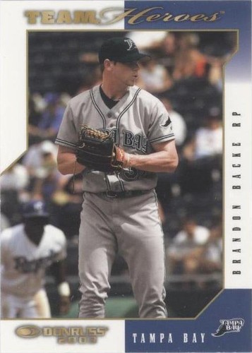 2003 Donruss Team Heroes - Brandon Backe #499