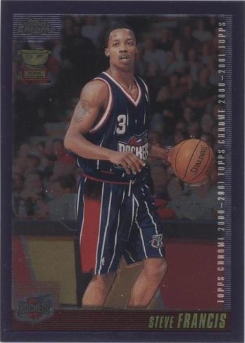 2000-01 Topps Chrome - Steve Francis #28