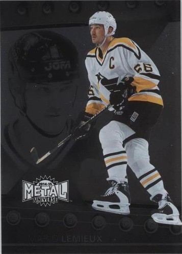 2014-15 Fleer Showcase - Mario Lemieux #6