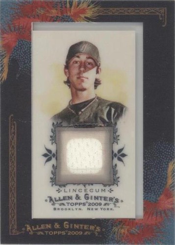 2009 Topps Allen & Ginter's - Tim Lincecum #AGR-TL
