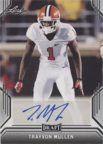 2019 Leaf Draft Trayvon Mullen Jr. #BA-TM2