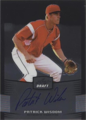 2012 Leaf Metal Draft - Patrick Wisdom #BA-PW1