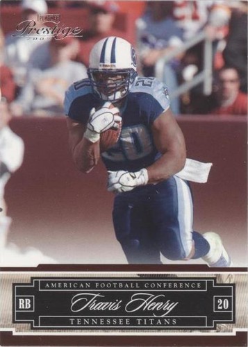 2007 Playoff Prestige Travis Henry #145