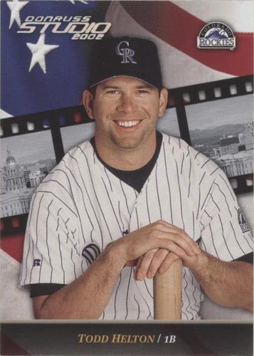 2002 Donruss Studio - Todd Helton #81