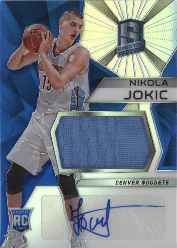 NIKOLA JOKIC RPA PSA 9 Rookie Patch Autograph RC GU AUTO 2015-16