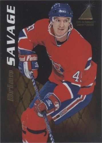 1995-96 Pinnacle Zenith - Brian Savage #20