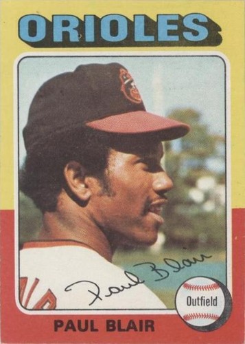 1975 Topps - Paul Blair #275