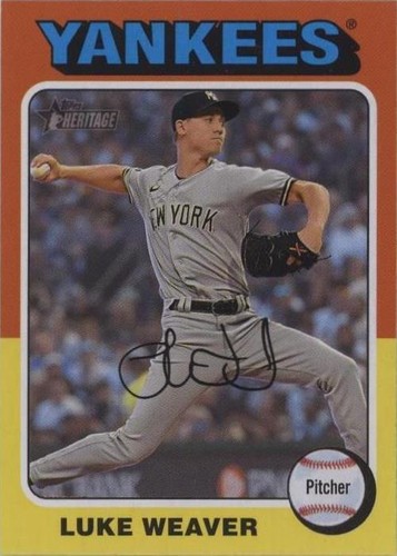 2024 Topps Heritage - Luke Weaver #61