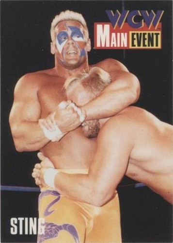1995 CARDZ WCW Main Event - Sting #4