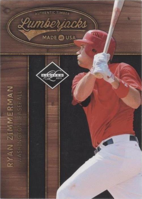 Panini Limited 2011 - Ryan Zimmerman #5