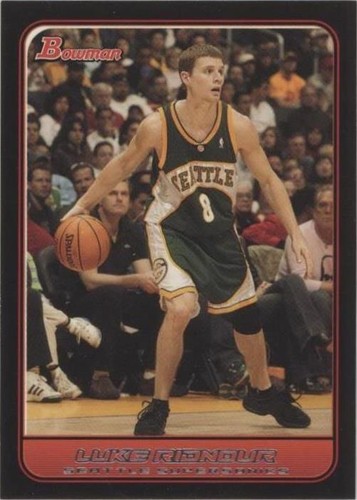 2006-07 Bowman Draft Picks & Stars - Luke Ridnour #55