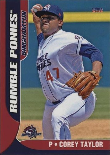 2018 Choice Binghamton Rumble Ponies - Corey Taylor #21