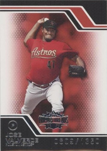 2008 Topps Triple Threads - Jose Valverde #87