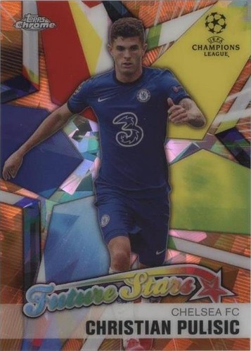 2020-21 Topps Chrome UCL Sapphire Edition Christian Pulisic #FS-CP