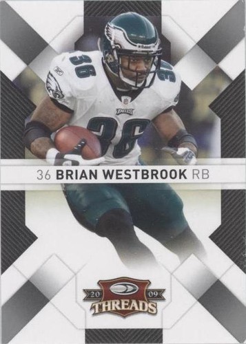 2009 Donruss Threads Brian Westbrook #74