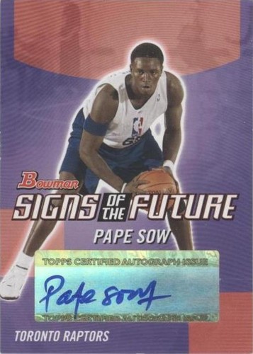 2004-05 Bowman Draft Picks & Prospects - Pape Sow #SOF-PS