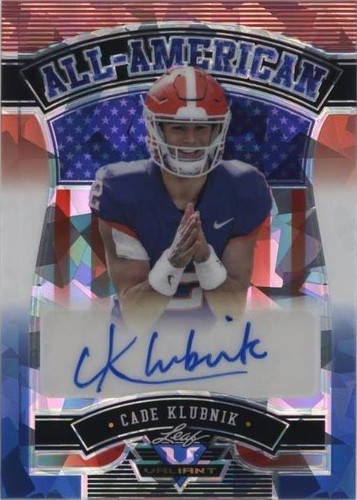2022 Leaf Valiant Cade Klubnik #AA-CK2