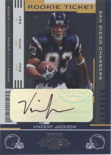 2005 Playoff Contenders Vincent Jackson #181