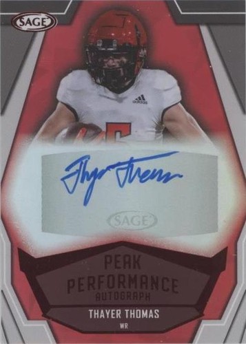 2023 SAGE Low Series Thayer Thomas #PKA-TT