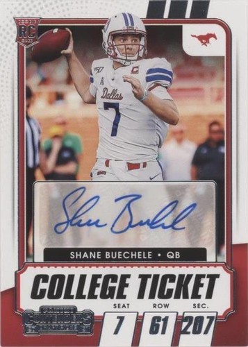 2021 Panini Contenders Draft Picks Shane Buechele #145
