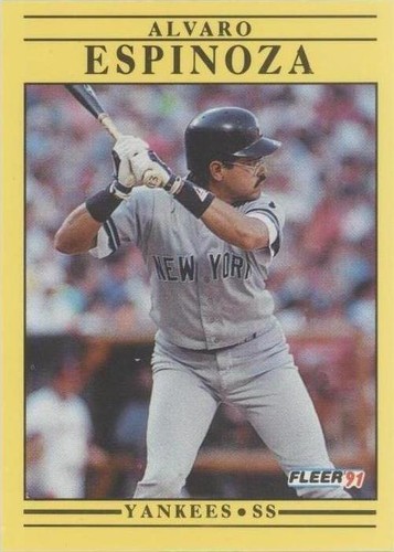 1991 Fleer - Alvaro Espinoza #662