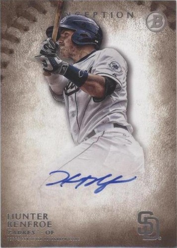 2015 Bowman Inception - Hunter Renfroe #PA-HR