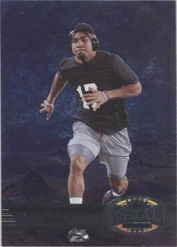 2021 Skybox Metal Universe Champions Jaylen Waddle #RB-46