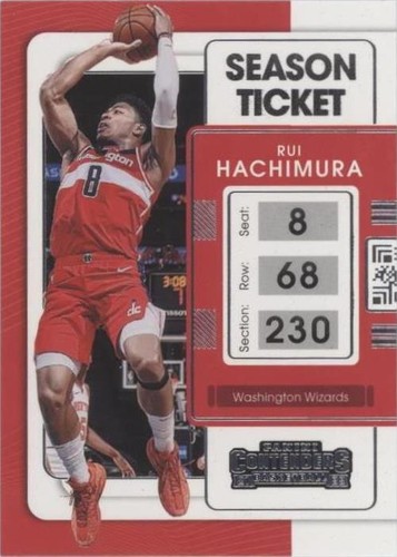 2021-22 Panini Contenders - Rui Hachimura #91