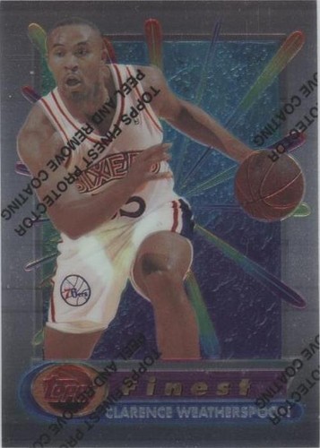 1994-95 Topps Finest - Clarence Weatherspoon #215