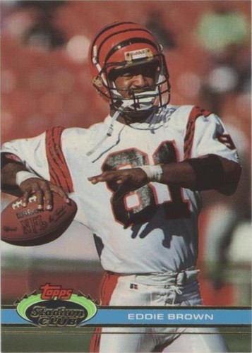 1991 Topps Stadium Club Eddie Brown #403