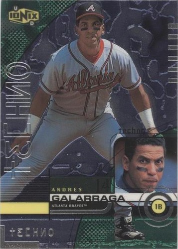 1999 Upper Deck Ionix - Andres Galarraga #R62