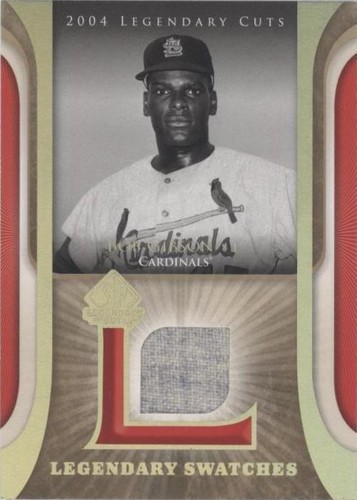 2004 SP Legendary Cuts - Bob Gibson #LSW-BG