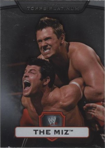 2010 Topps Platinum WWE - The Miz #8
