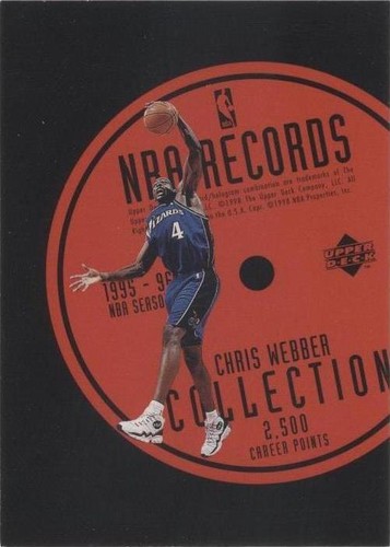 1997-98 Upper Deck - Chris Webber #RC29