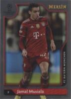 2021-22 Topps Merlin Collection Chrome UCL Jamal Musiala #130