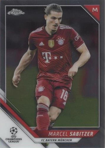 2021-22 Topps Chrome UCL Marcel Sabitzer #184