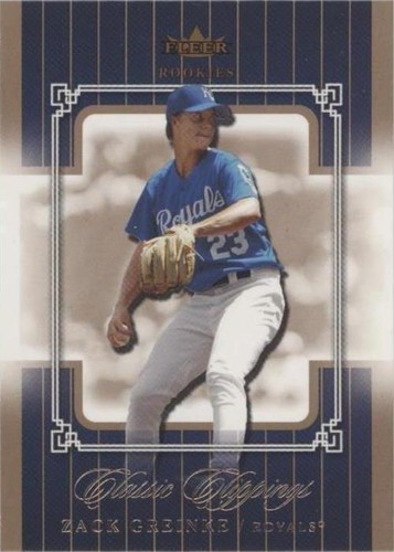 2005 Fleer Classic Clippings - Zack Greinke #113