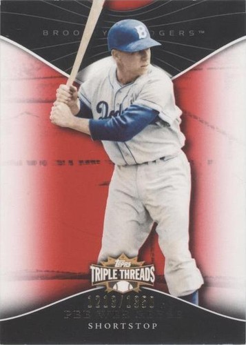 2009 Topps Triple Threads - Pee Wee Reese #60
