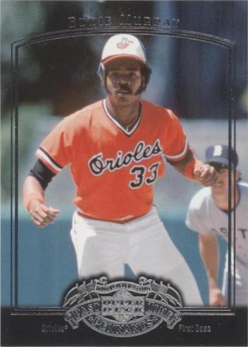 2005 Upper Deck Past Time Pennants - Eddie Murray #25