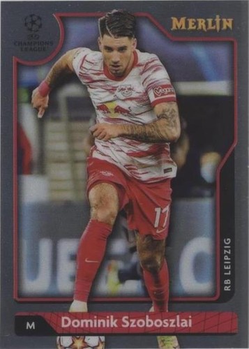 2021-22 Topps Merlin Collection Chrome UCL Dominik Szoboszlai #9